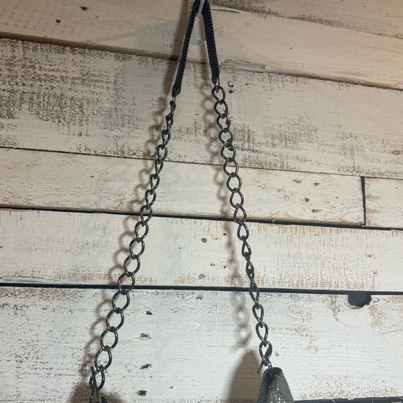 Laura B Collection Bag  Silver RARE Stains! - Picture 4 of 11